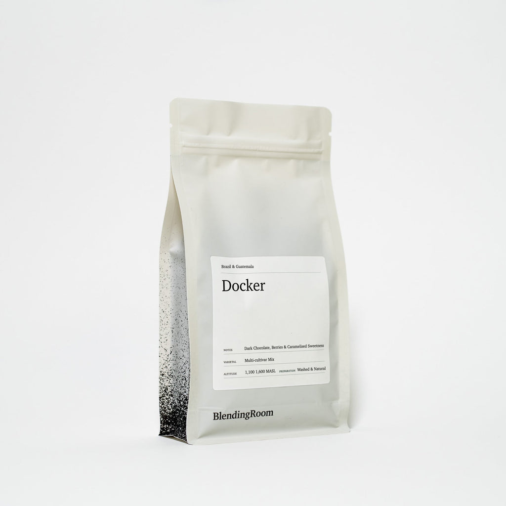 Docker coffee beans roasted in Hull by speciality coffee roaster The Blending Room