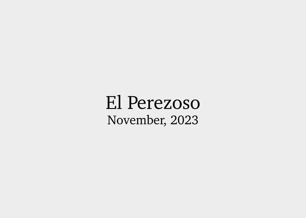 El Perezoso