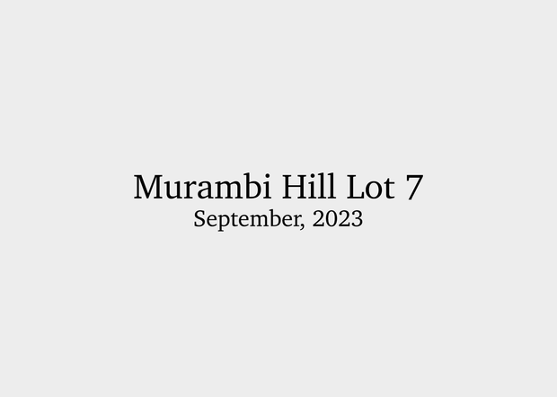 Murambi Hill Lot 7