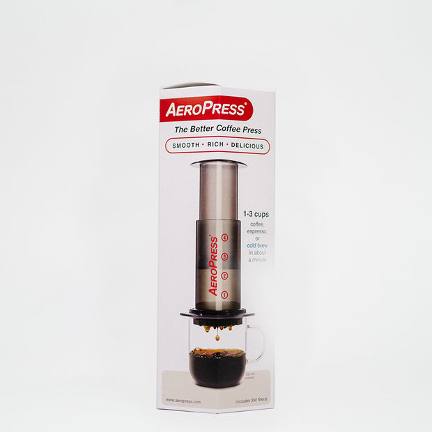 The Aerobie Aeropress is an iconic coffee brewer, supplied here at The Blending Room in Hull