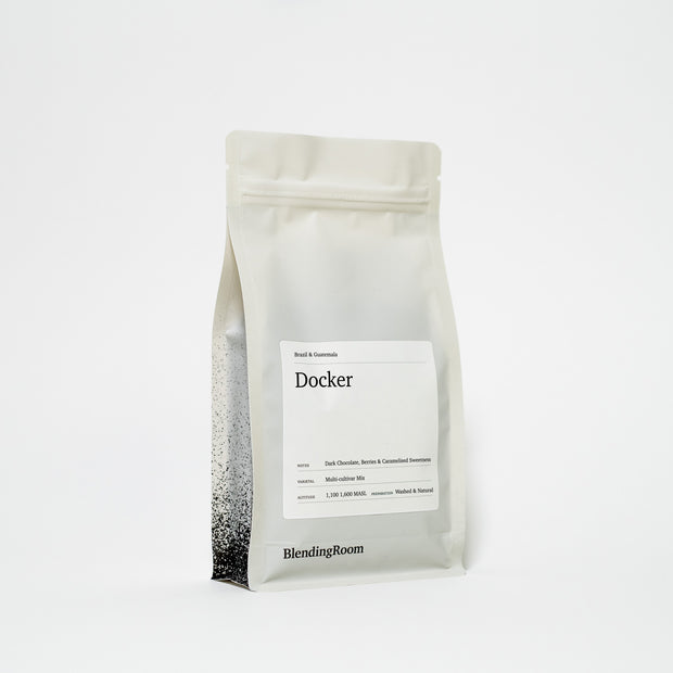 Docker coffee beans roasted in Hull by speciality coffee roaster The Blending Room