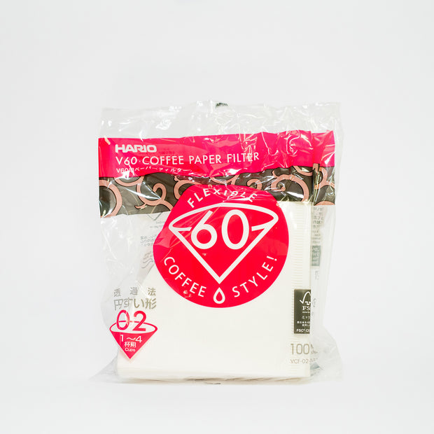Replacement Hario Filter Papers size 02 from The Blending Room